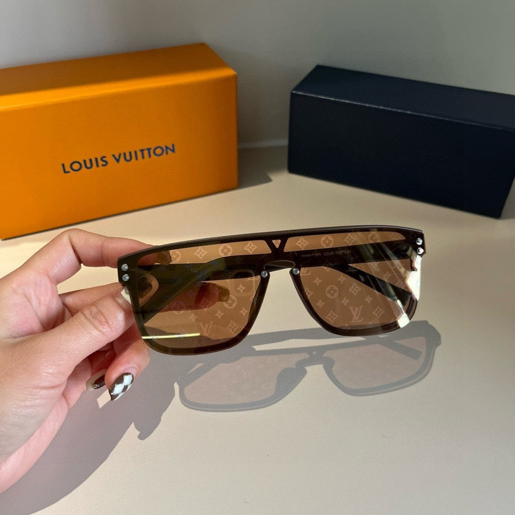 Louis Vuitton Fashion Gold Lens Sunglasses for Men & Women - 381802 - detail image 5