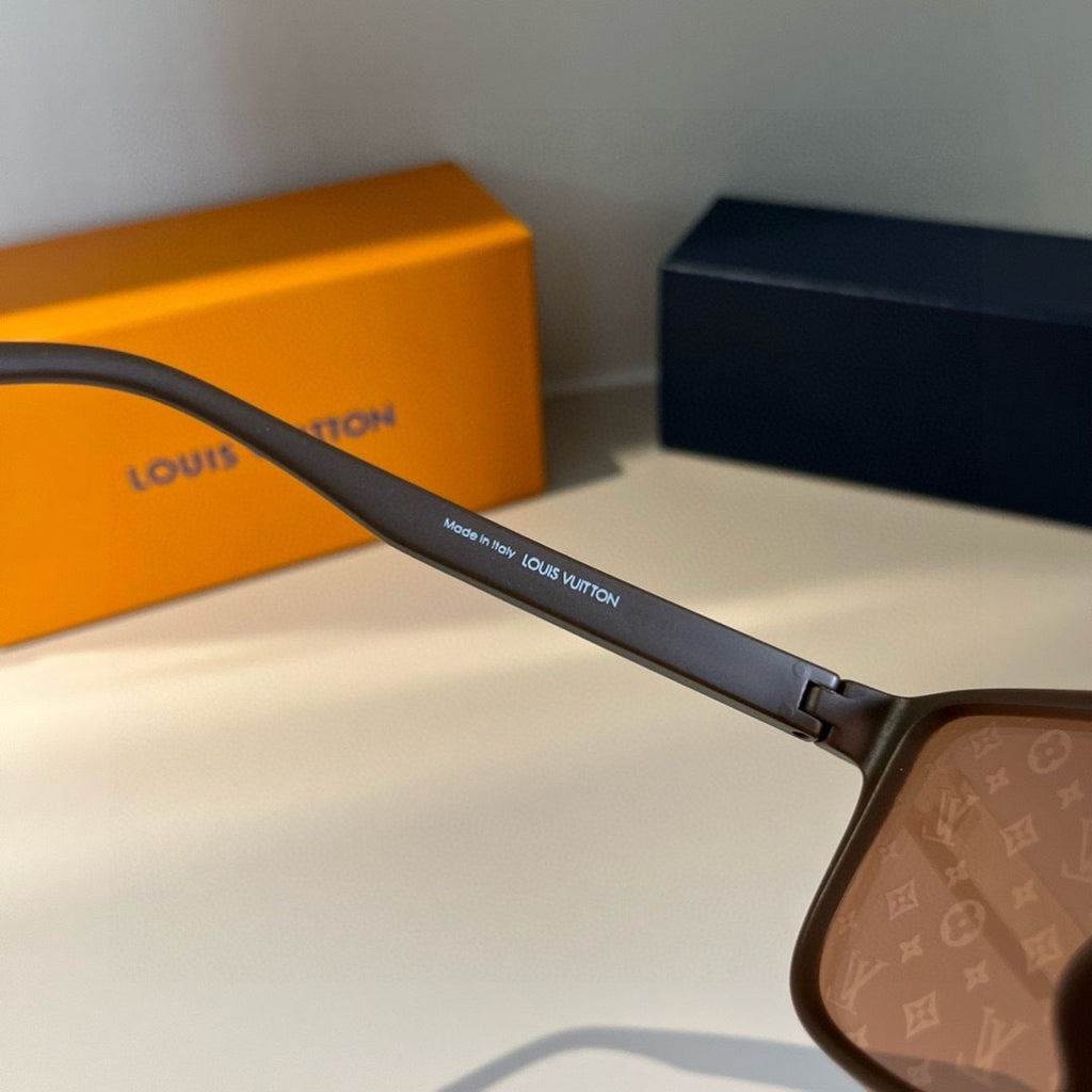 Louis Vuitton Fashion Gold Lens Sunglasses for Men & Women - 381802 - detail image 9