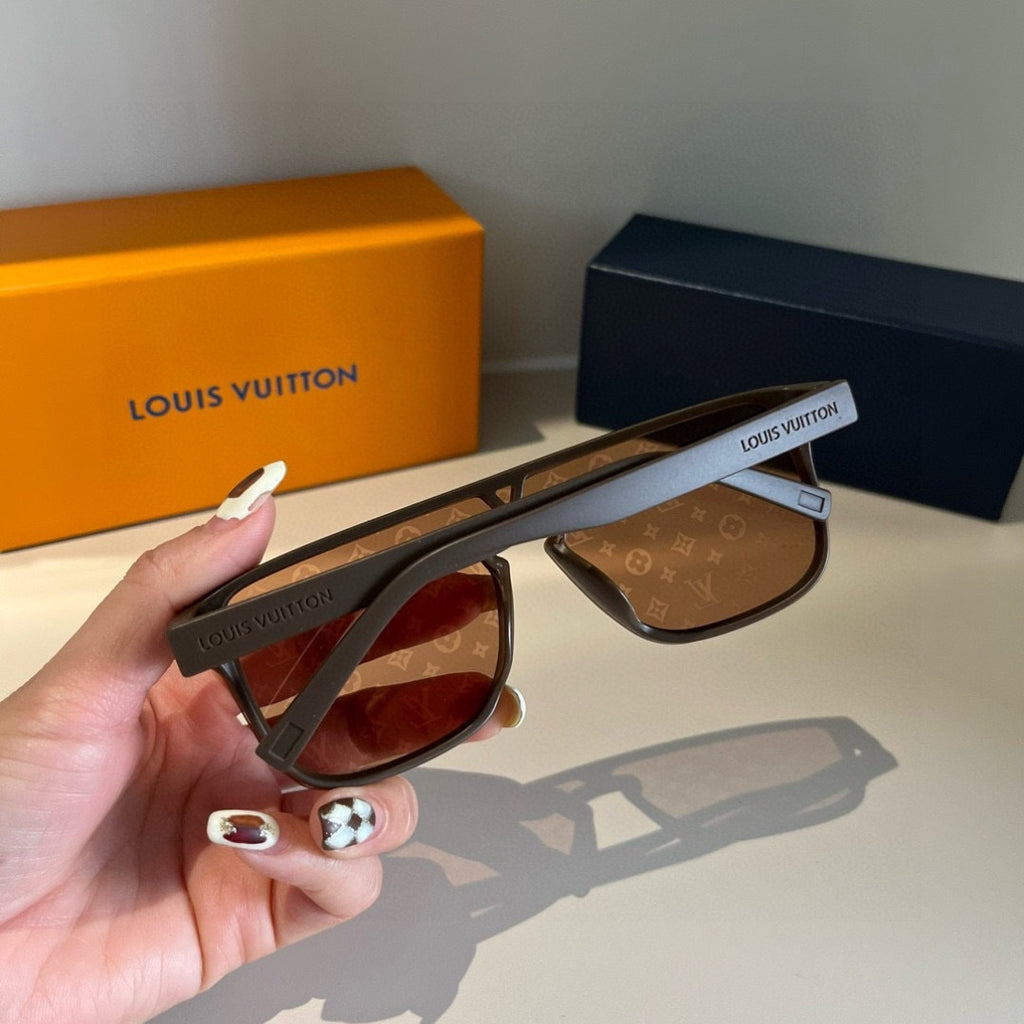 Louis Vuitton Fashion Gold Lens Sunglasses for Men & Women - 381802 - detail image 6