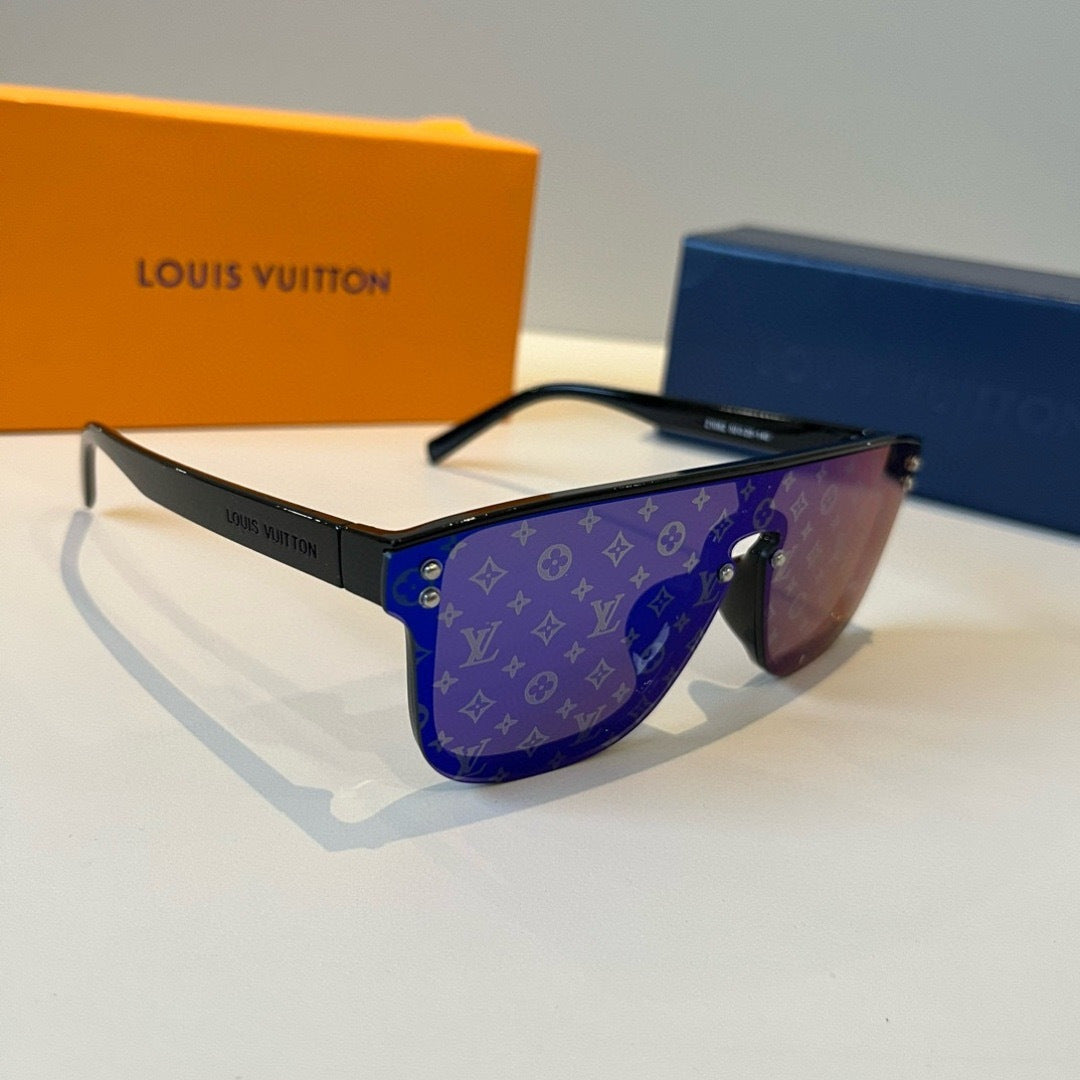 Louis Vuitton Fashion Blue Lens Sunglasses for Men & Women - 398102