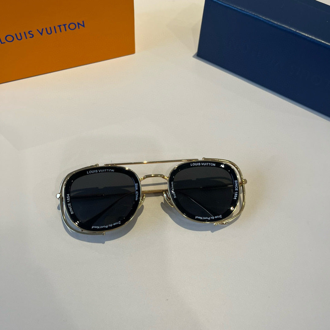 Louis Vuitton Fashion Silver Lens Sunglasses for Men & Women - 371283 - detail image 6