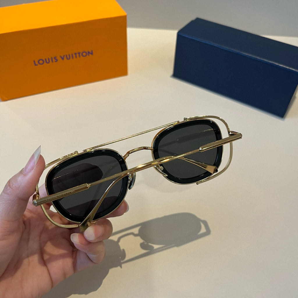 Louis Vuitton Fashion Silver Lens Sunglasses for Men & Women - 371283 - detail image 8