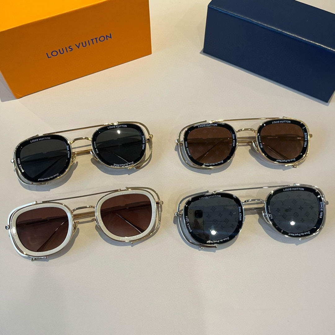 Louis Vuitton Fashion Gray Lens Sunglasses for Men & Women - 371284 - detail image 11