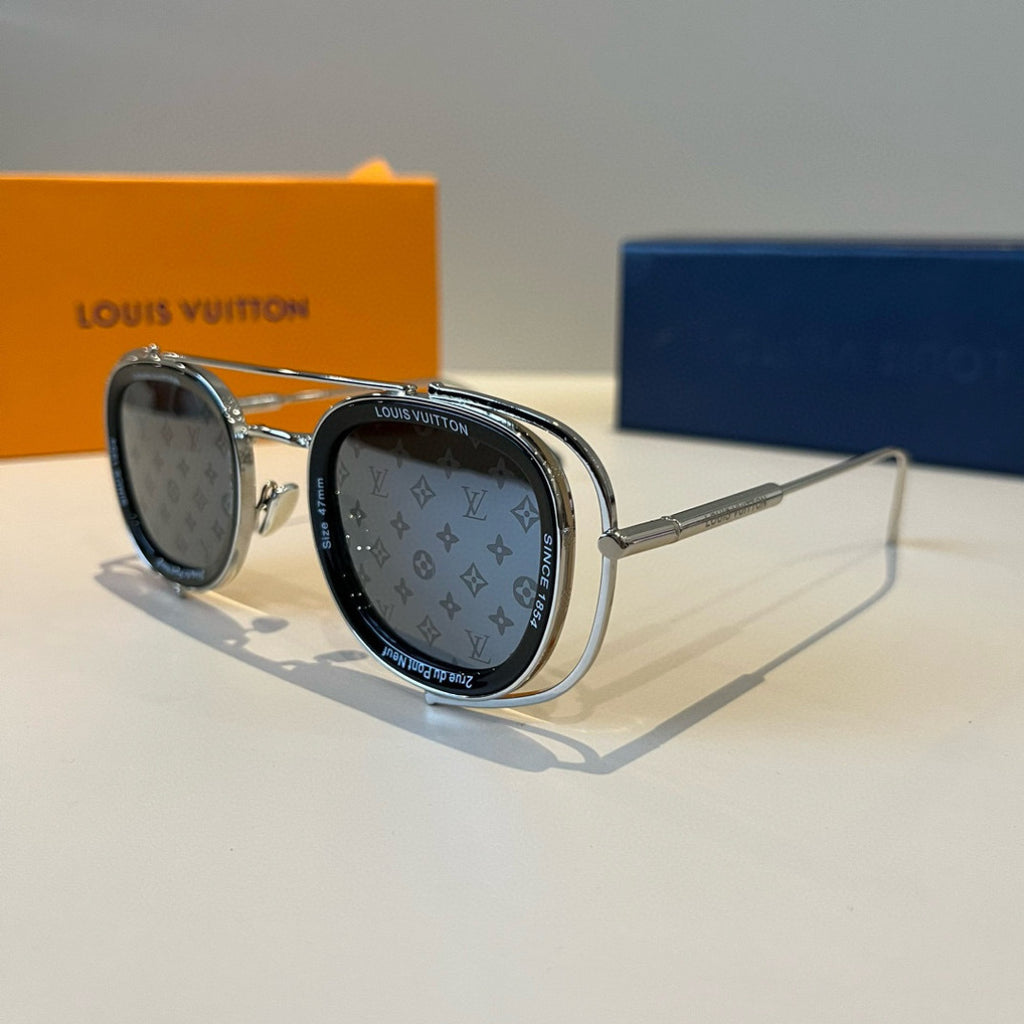 Louis Vuitton Fashion Gray Lens Sunglasses for Men & Women - 371284 - detail image 3
