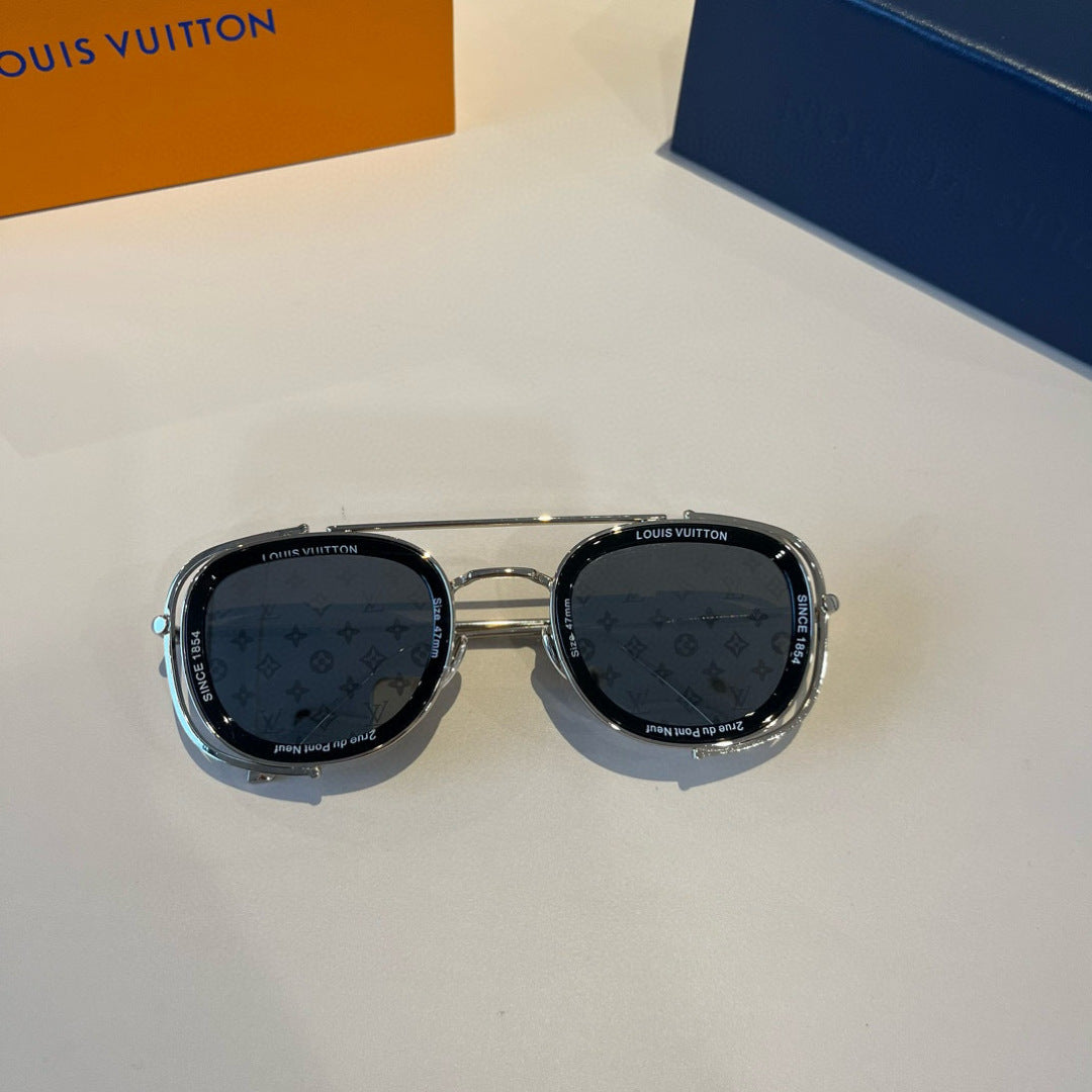 Louis Vuitton Fashion Gray Lens Sunglasses for Men & Women - 371284 - detail image 4
