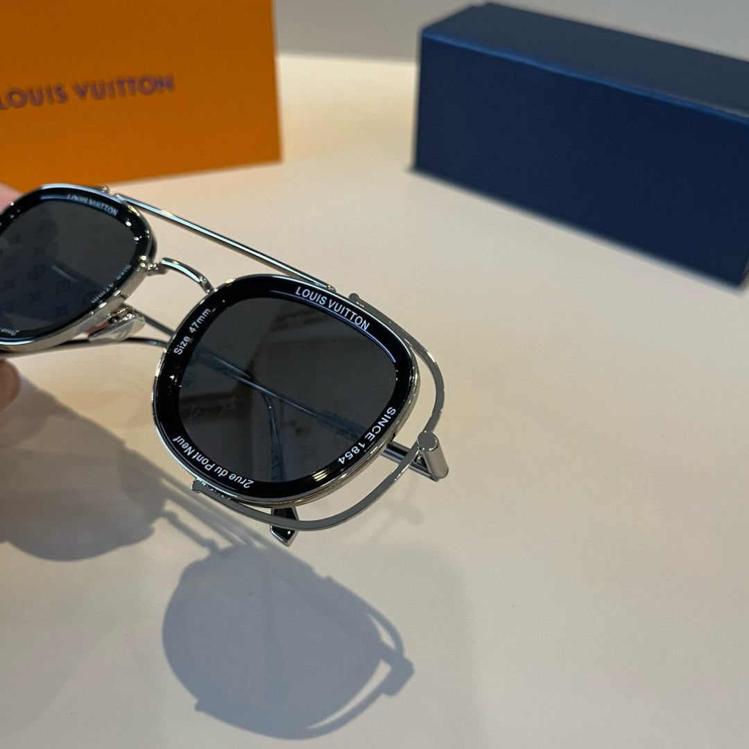 Louis Vuitton Fashion Gray Lens Sunglasses for Men & Women - 371284 - detail image 5