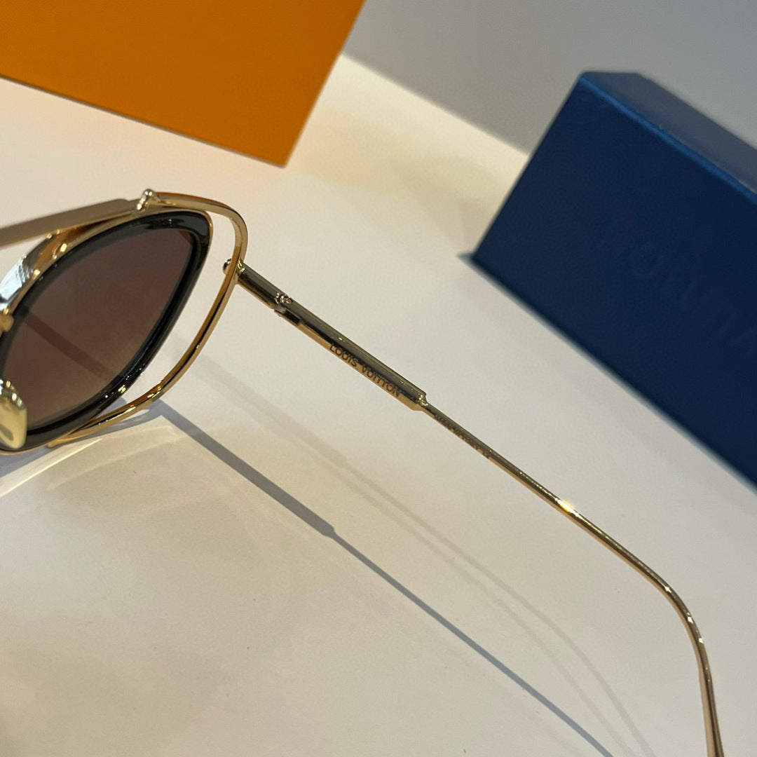 Louis Vuitton Fashion Brown Lens Sunglasses for Men & Women - 371285 - detail image 9