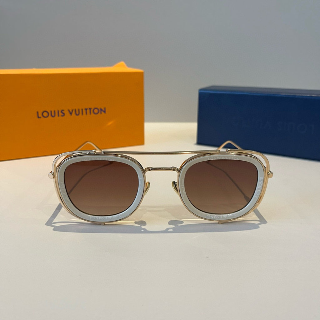 Louis Vuitton Fashion Brown Lens Sunglasses for Men & Women - 371286 - detail image 2