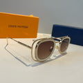 Louis Vuitton Fashion Brown Lens Sunglasses for Men & Women - 371286