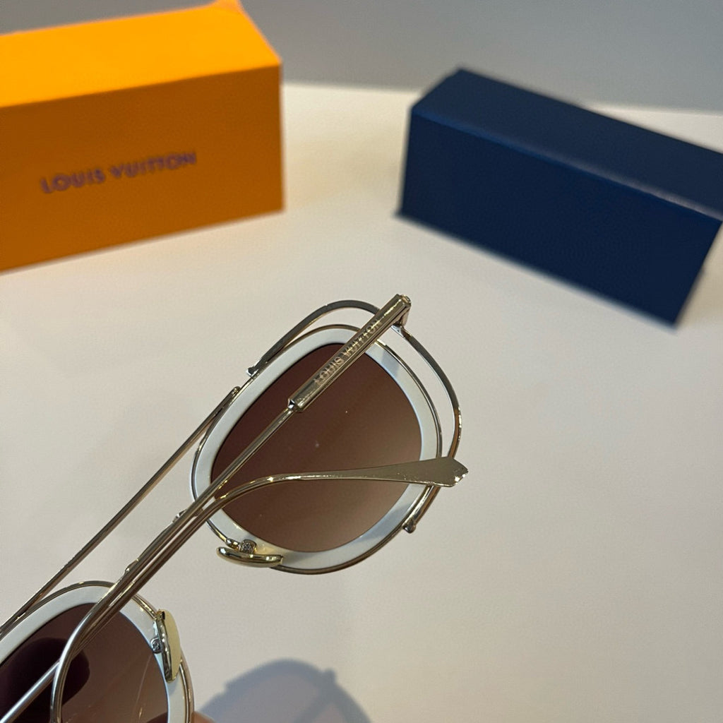 Louis Vuitton Fashion Brown Lens Sunglasses for Men & Women - 371286 - detail image 7