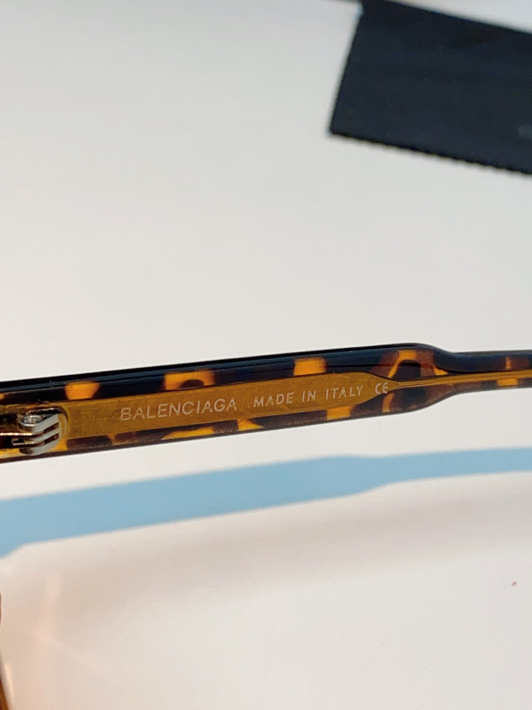 Balenciaga Blue-Light Fashion Brown Lens Sunglasses for Men & Women - detail image 8