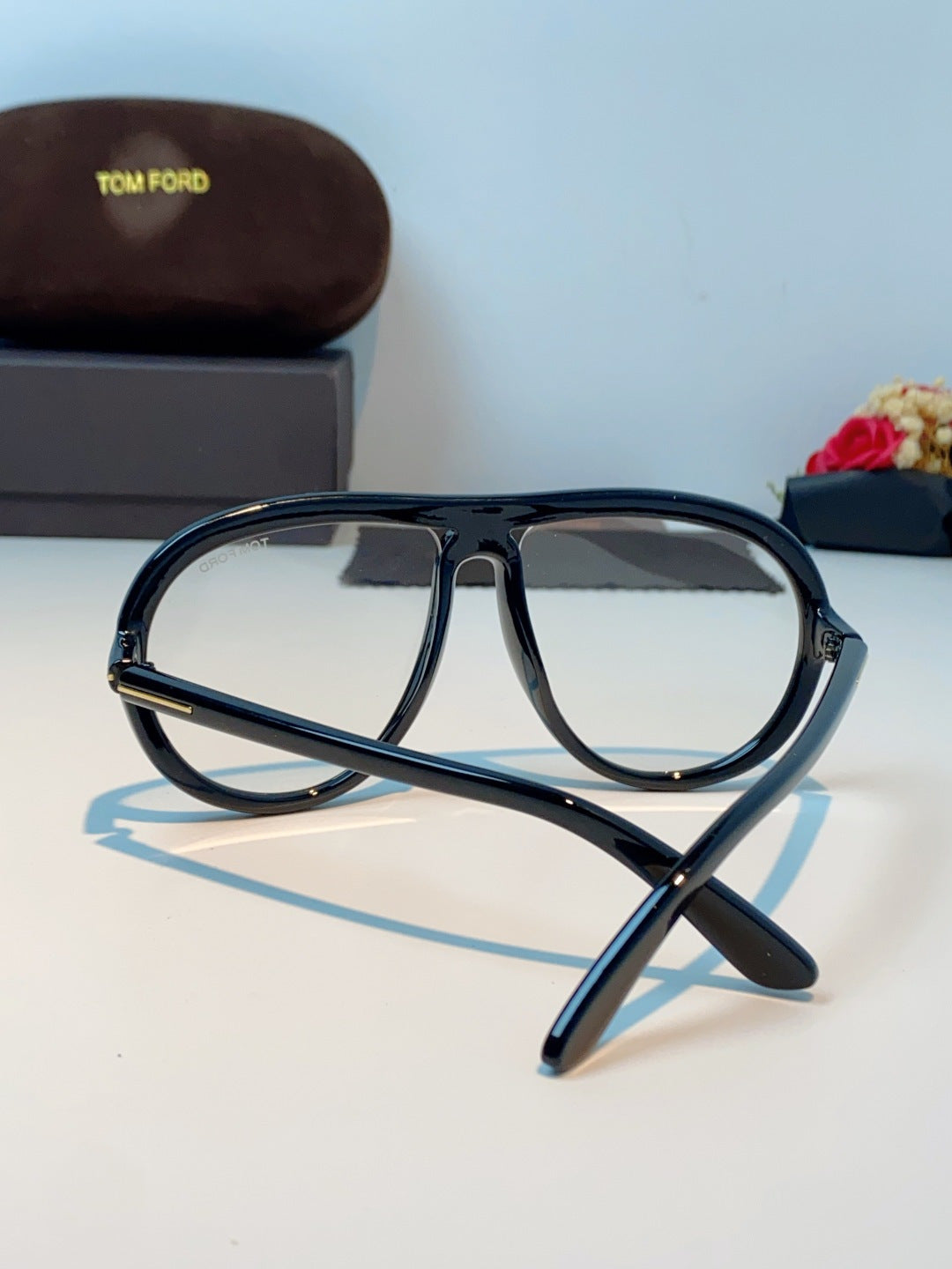 Tom Ford Aviator Black Lens Sunglasses for Men & Women - 432853 - detail image 3