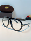 Tom Ford Aviator Black Lens Sunglasses for Men & Women - 432853