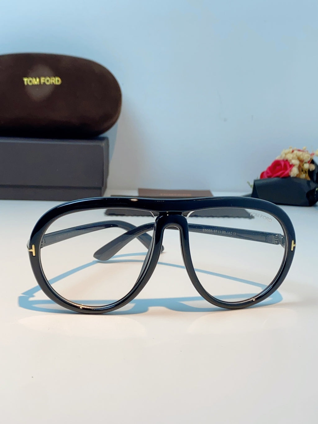 Tom Ford Aviator Black Lens Sunglasses for Men & Women - 432853 - detail image 2