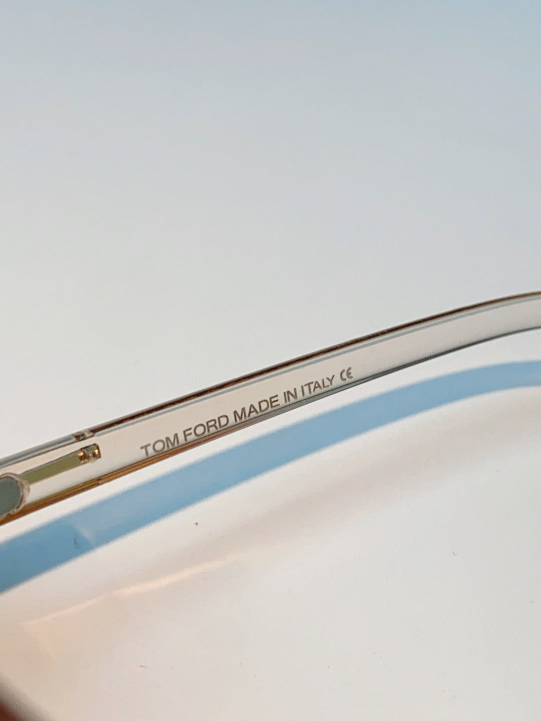 Tom Ford Aviator Gold Lens Sunglasses for Men & Women - detail image 8