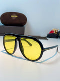 Tom Ford Aviator Black Lens Sunglasses for Men & Women