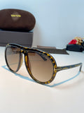 Tom Ford Aviator Brown Lens Sunglasses for Men & Women - 432857