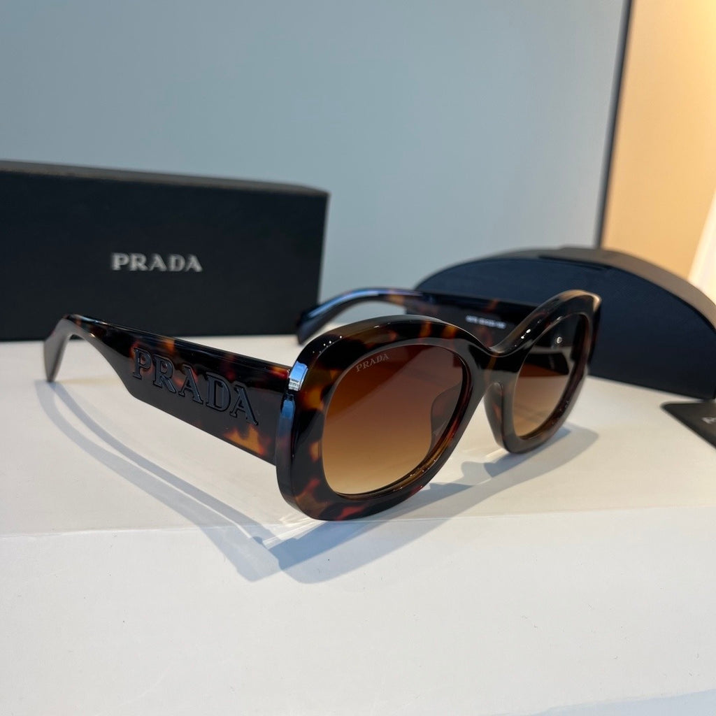 Prada Fashion Black Lens Sunglasses for Men & Women - 158436