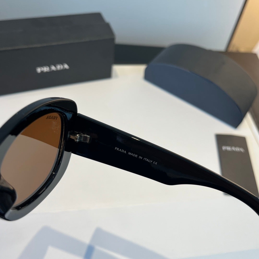 Prada Fashion Black Lens Sunglasses for Men & Women - 158438 - detail image 5