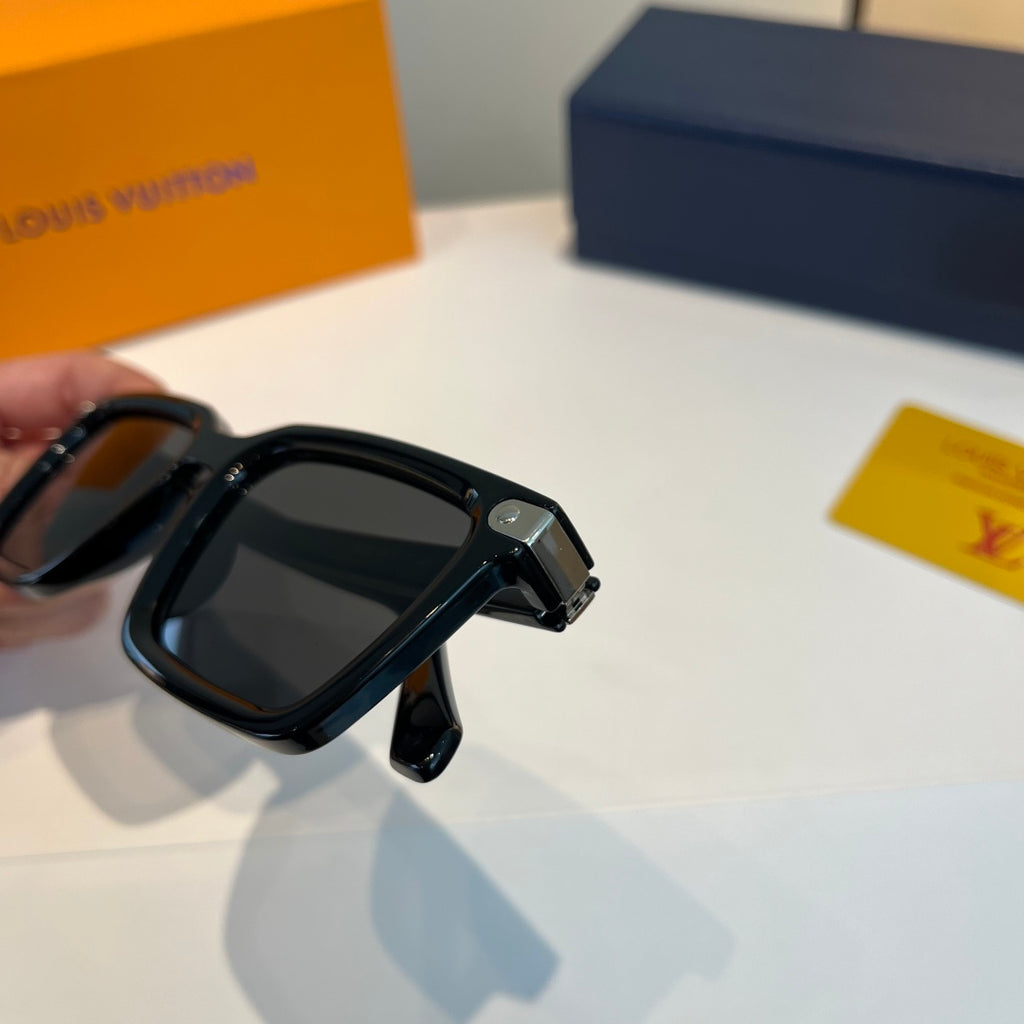 Louis Vuitton Fashion Black Lens Sunglasses for Men & Women - 381804 - detail image 8