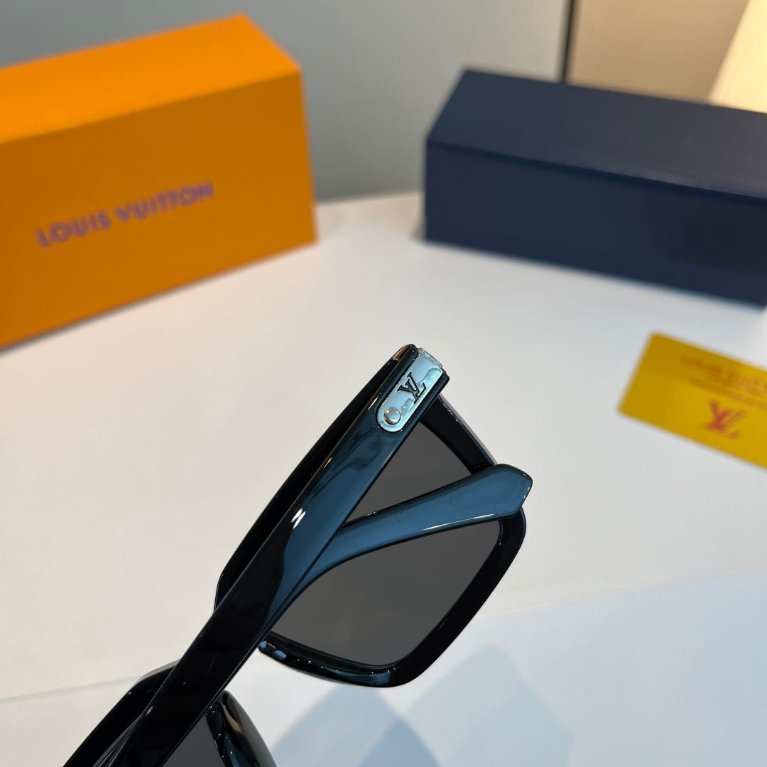 Louis Vuitton Fashion Black Lens Sunglasses for Men & Women - 381804 - detail image 6