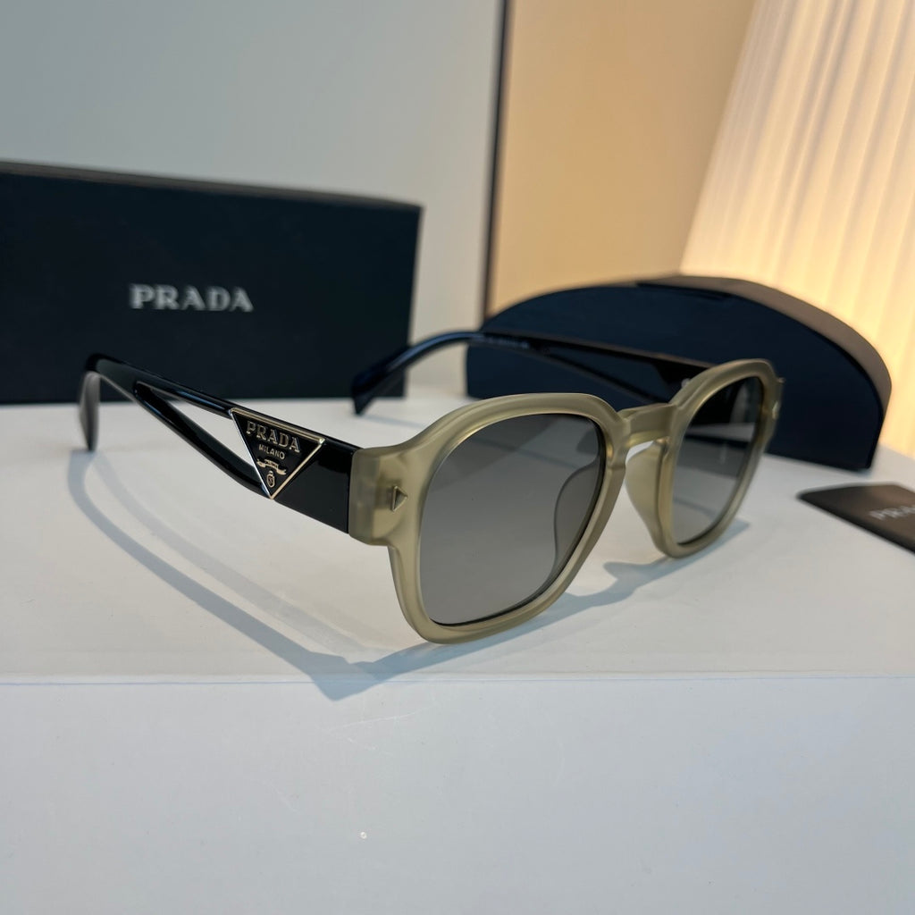 Prada Fashion Silver Lens Sunglasses for Men & Women - 372041