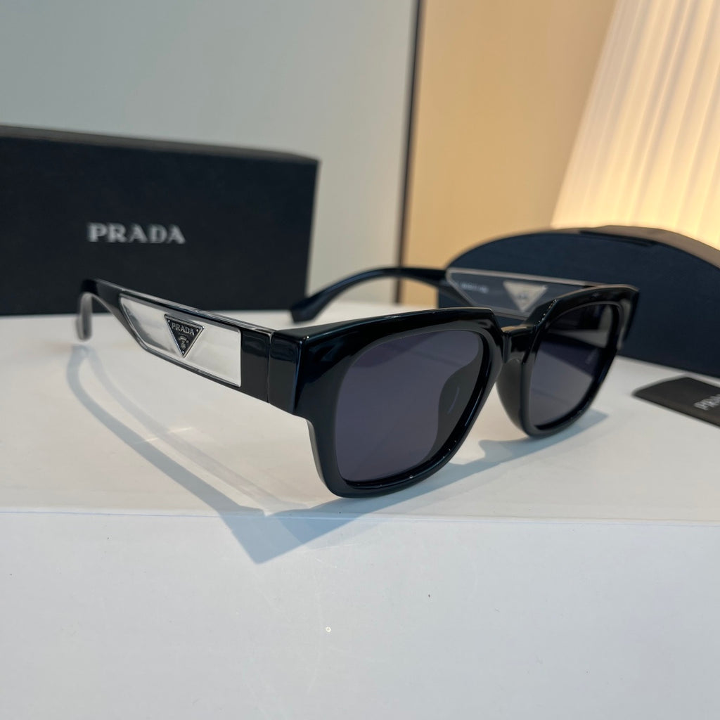 Prada Cat-Eye Silver Lens Sunglasses for Women - 372048