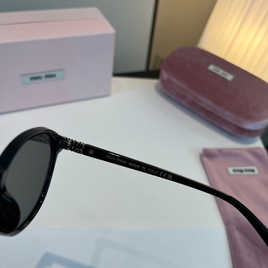 Miu Miu SMUO7S Square Black Lens Sunglasses for Men & Women - 466075 - detail image 9