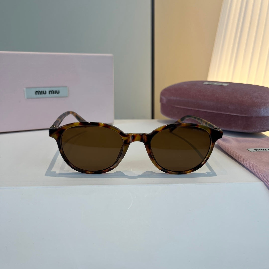 Miu Miu SMUO7S Square Brown Lens Sunglasses for Men & Women - 466076 - detail image 2