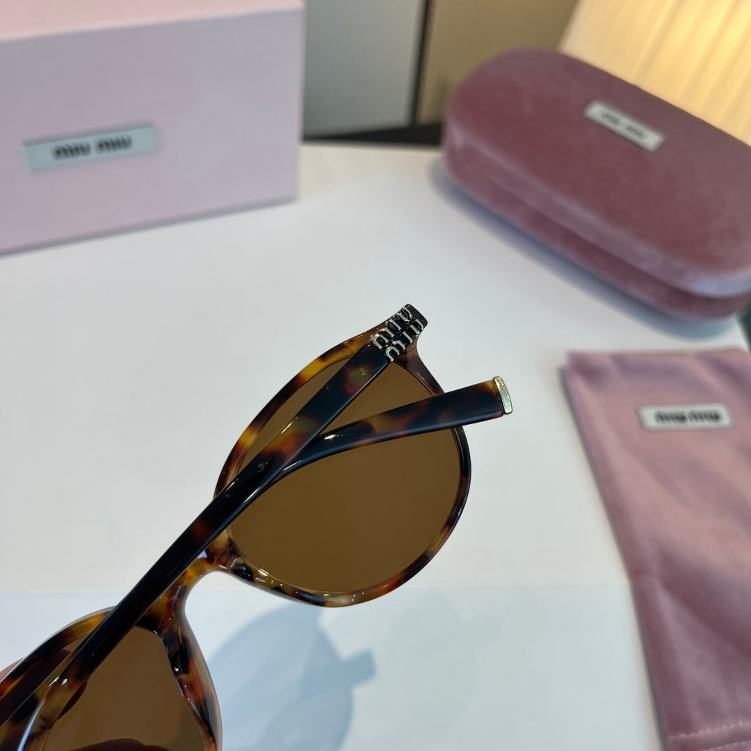 Miu Miu SMUO7S Square Brown Lens Sunglasses for Men & Women - 466076 - detail image 7