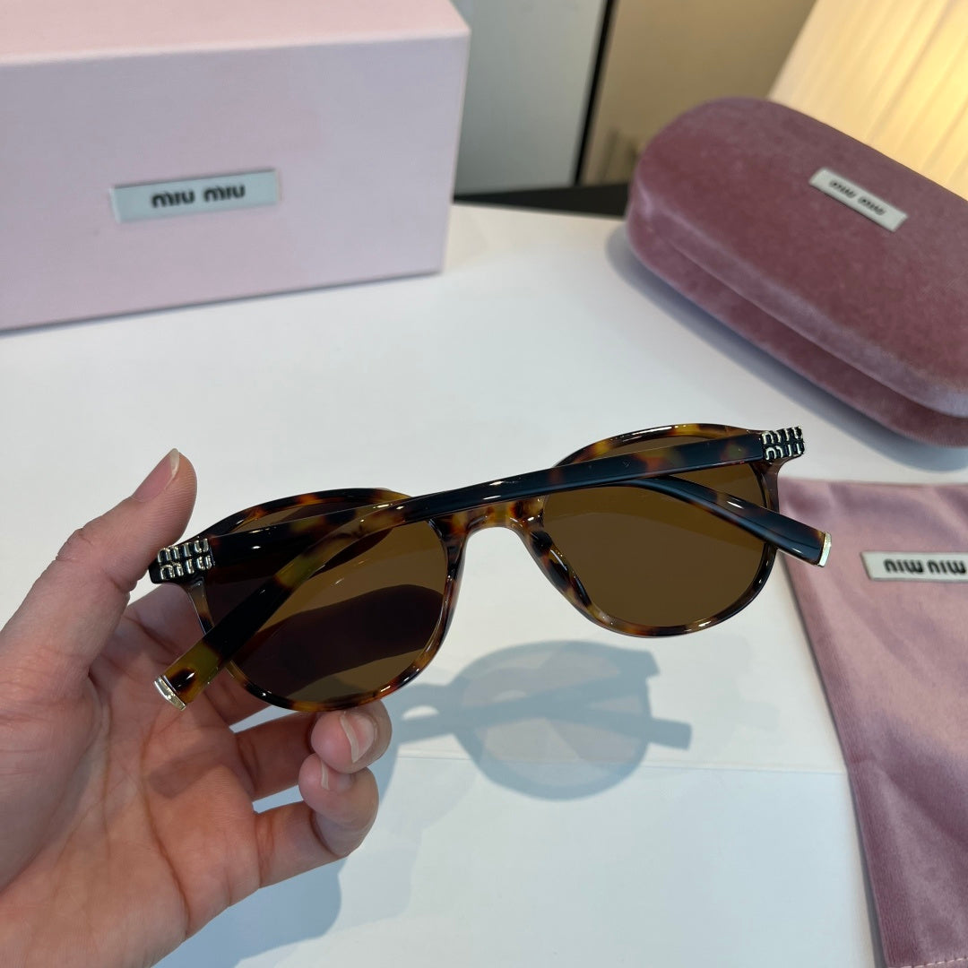Miu Miu SMUO7S Square Brown Lens Sunglasses for Men & Women - 466076 - detail image 8