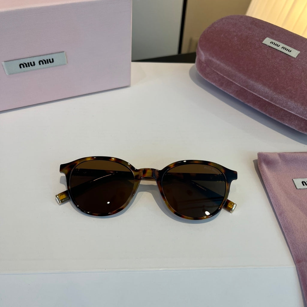 Miu Miu SMUO7S Square Brown Lens Sunglasses for Men & Women - 466076 - detail image 5