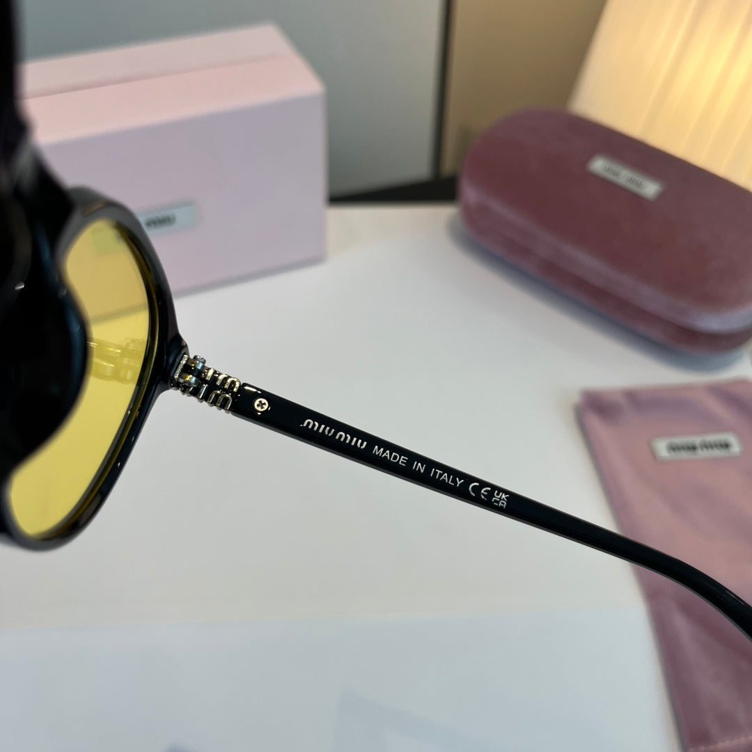 Miu Miu SMUO7S Square Brown Lens Sunglasses for Men & Women - 466077 - detail image 8