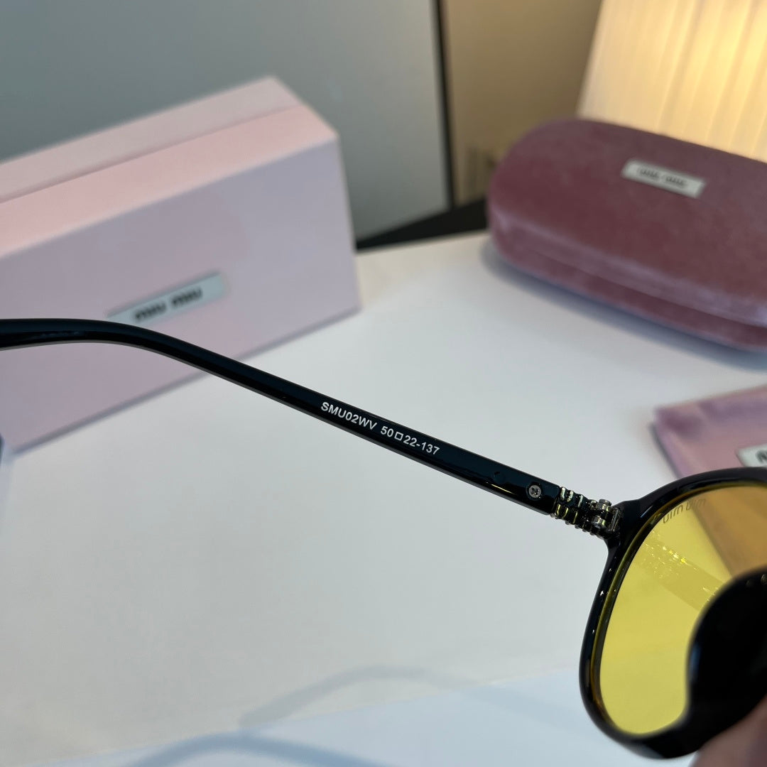Miu Miu SMUO7S Square Brown Lens Sunglasses for Men & Women - 466077 - detail image 9
