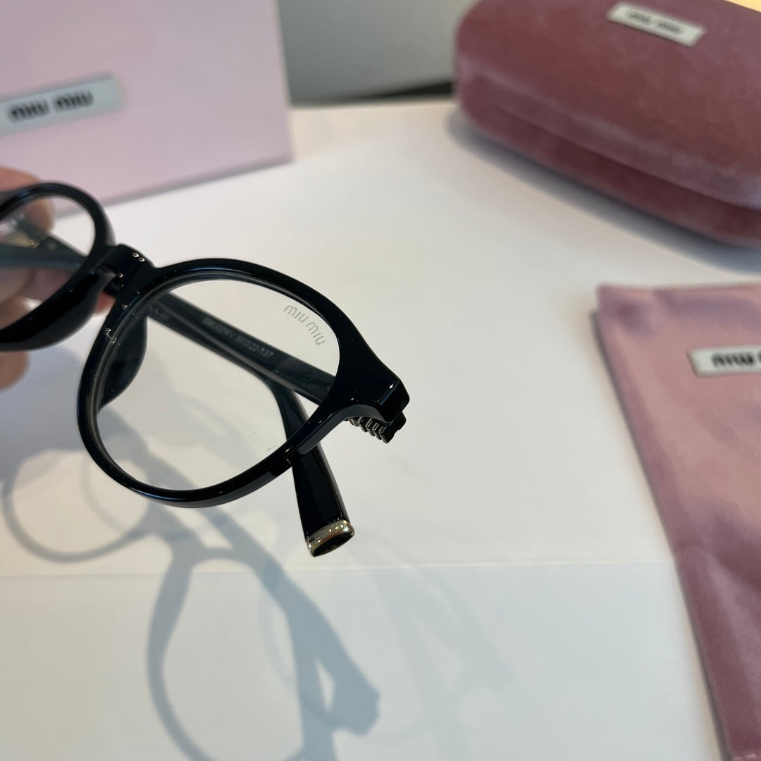Miu Miu SMUO7S Square Silver Lens Sunglasses for Men & Women - detail image 5