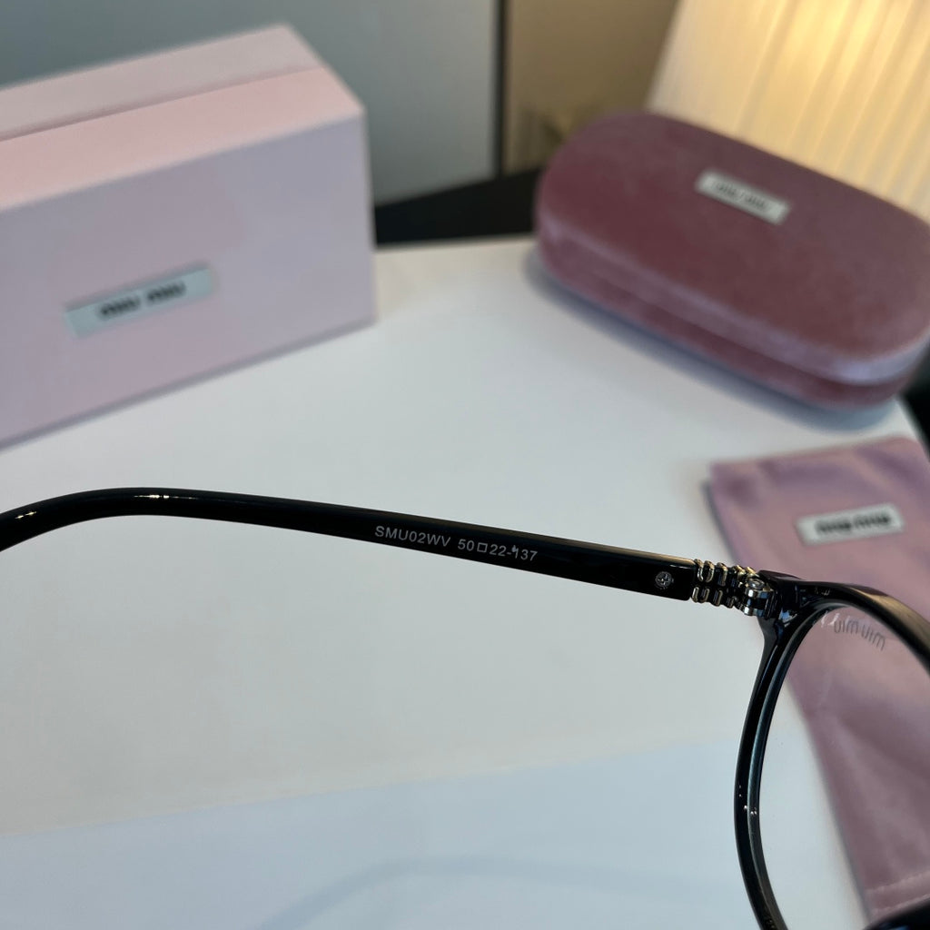 Miu Miu SMUO7S Square Silver Lens Sunglasses for Men & Women - detail image 8