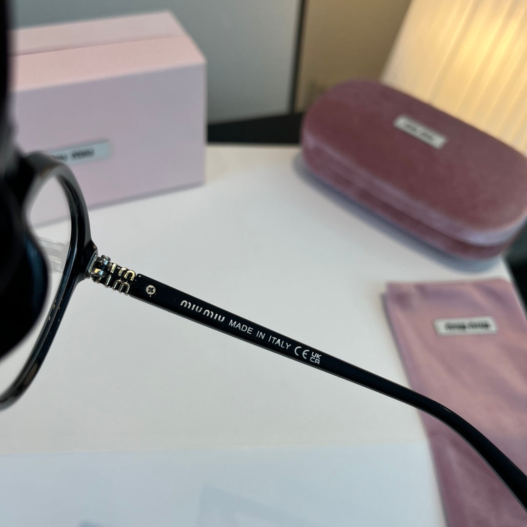 Miu Miu SMUO7S Square Silver Lens Sunglasses for Men & Women - detail image 9