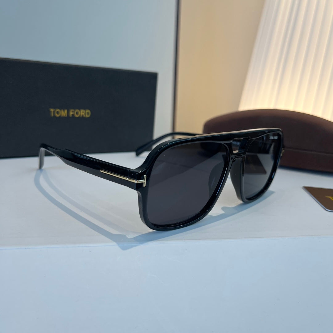 Tom Ford Fashion Black Lens Sunglasses for Men & Women - 466308