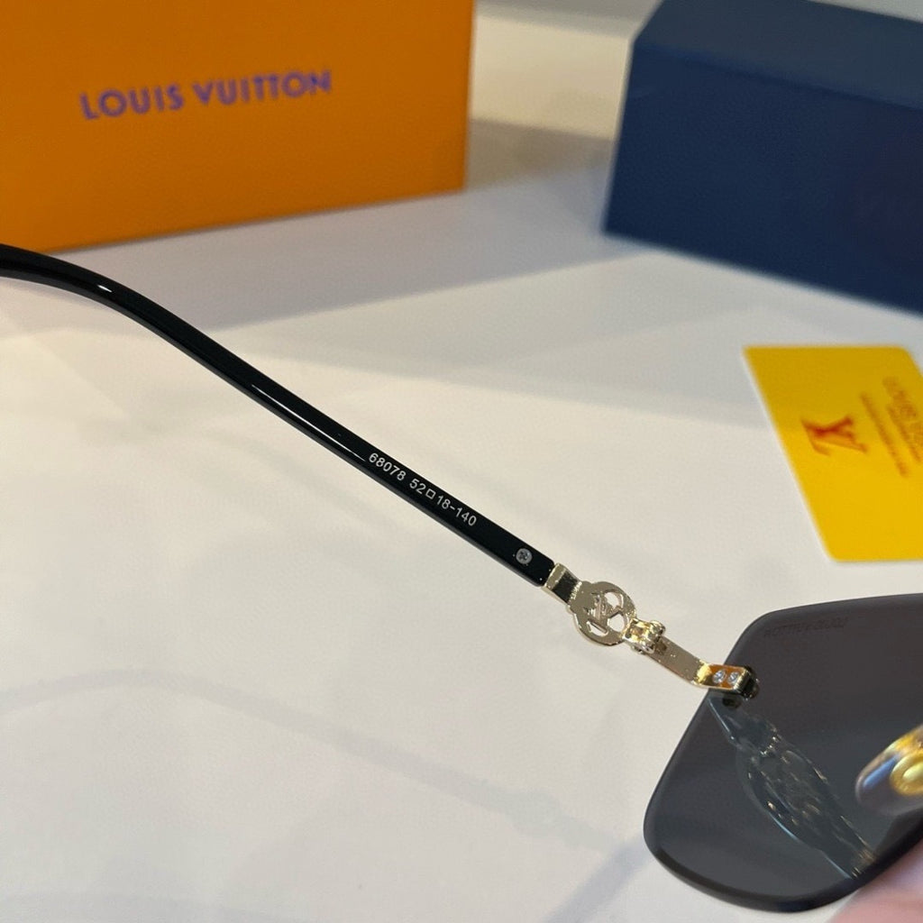 Louis Vuitton Fashion Silver Lens Sunglasses for Men & Women - 398089 - detail image 9