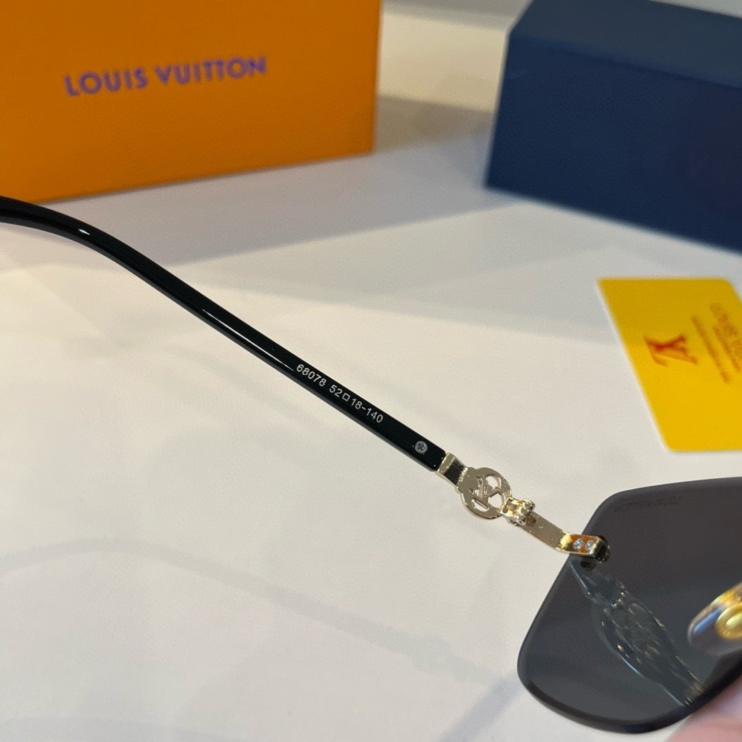 Louis Vuitton Fashion Silver Lens Sunglasses for Men & Women - 398089 - detail image 9
