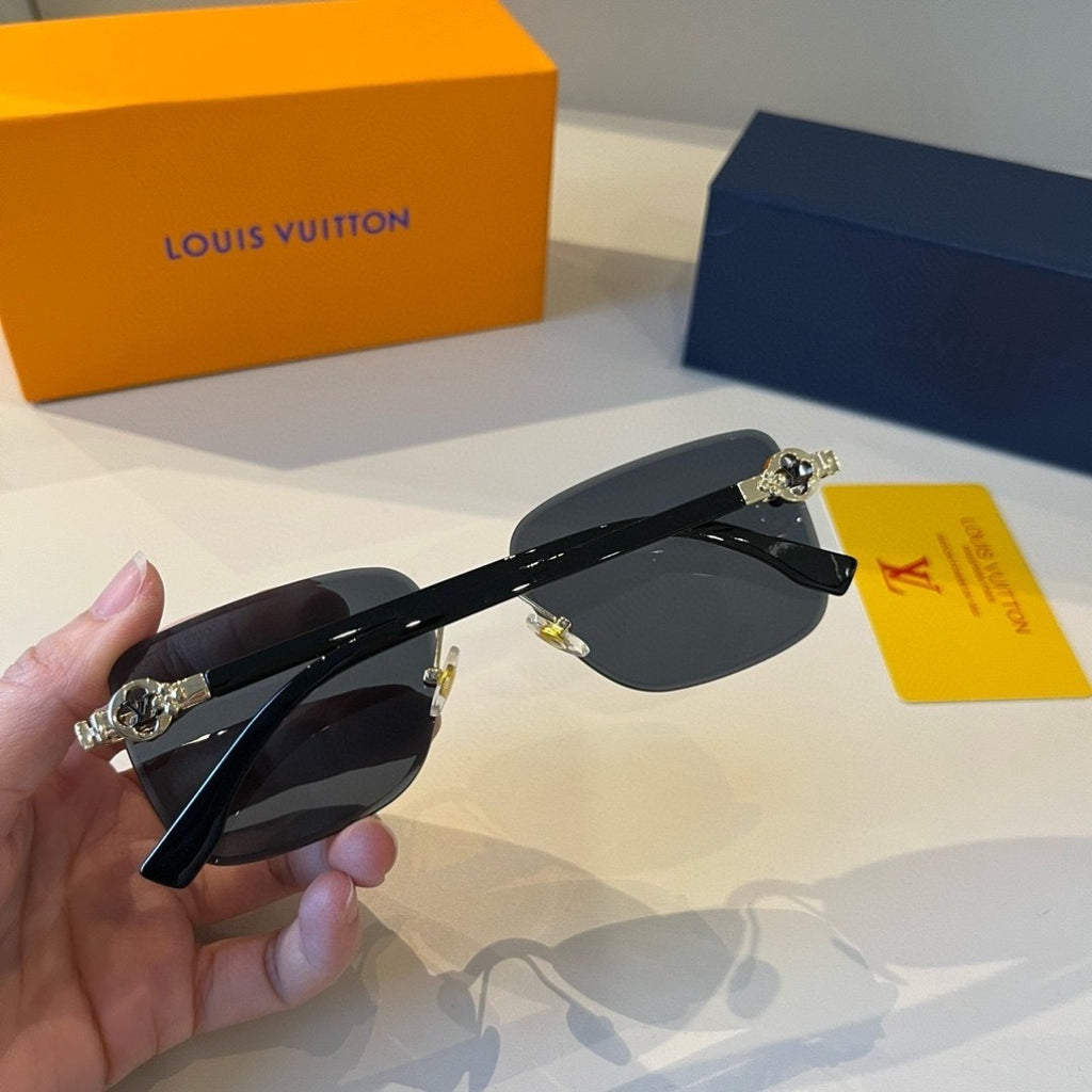 Louis Vuitton Fashion Silver Lens Sunglasses for Men & Women - 398089 - detail image 7