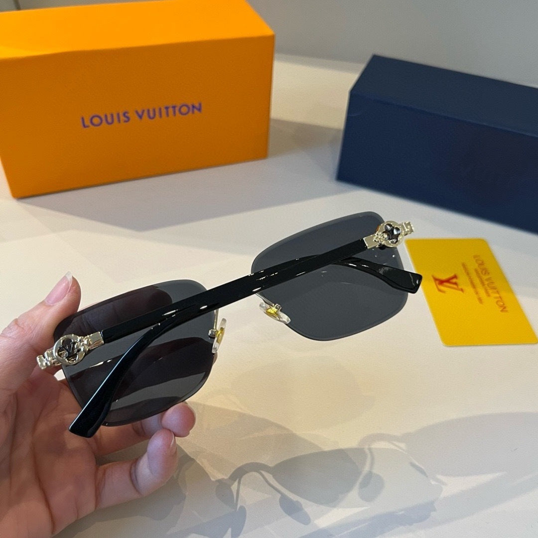 Louis Vuitton Fashion Silver Lens Sunglasses for Men & Women - 398089 - detail image 7
