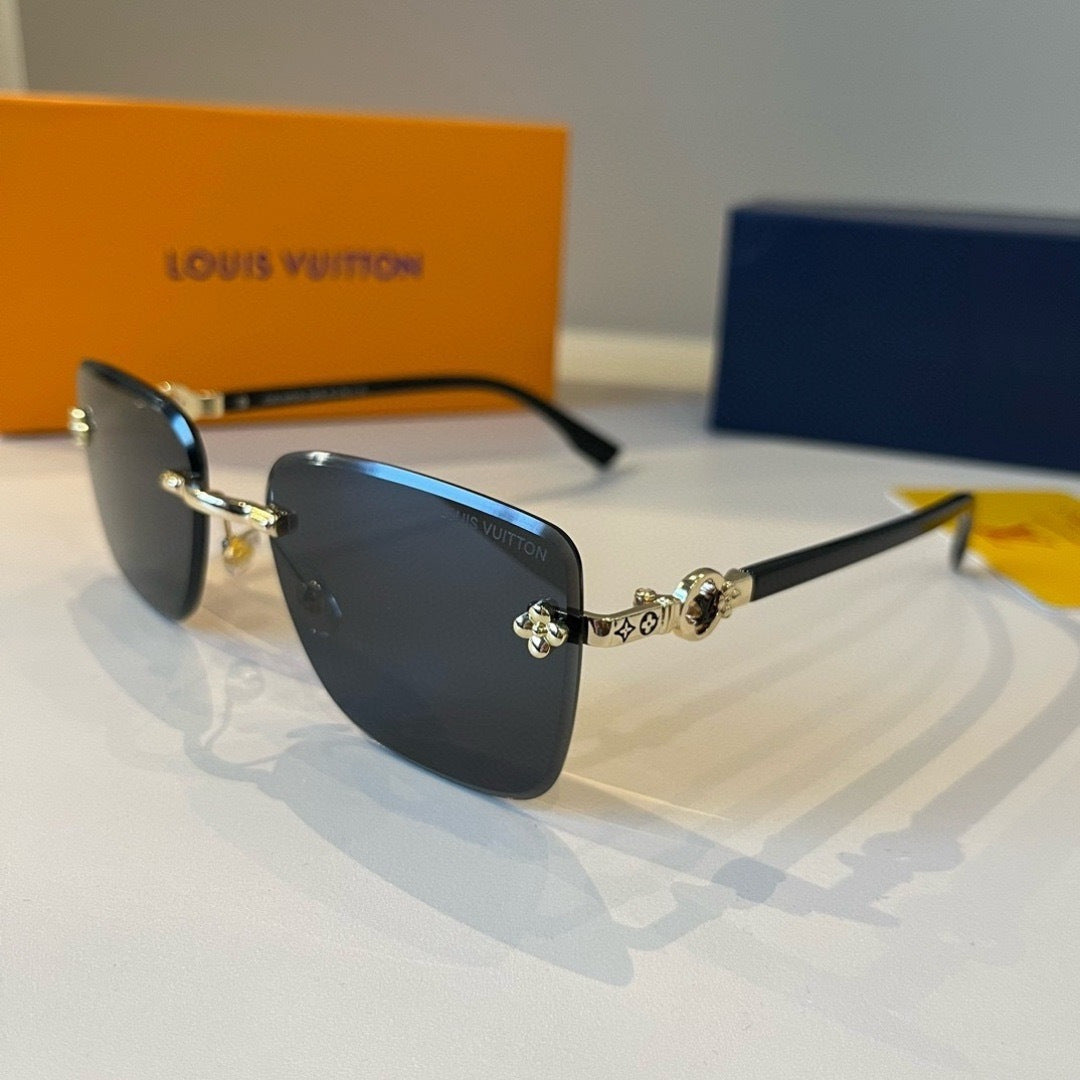 Louis Vuitton Fashion Silver Lens Sunglasses for Men & Women - 398089 - detail image 3