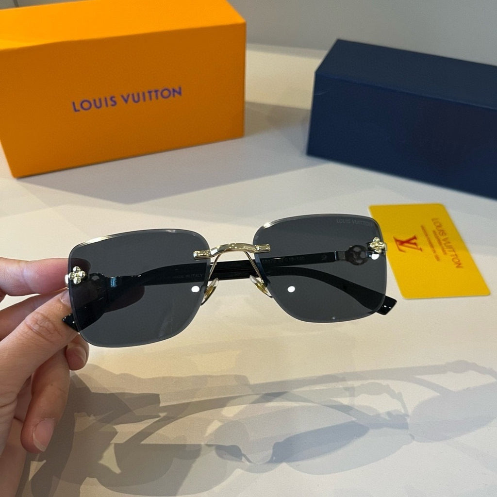 Louis Vuitton Fashion Silver Lens Sunglasses for Men & Women - 398089 - detail image 5