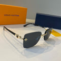 Louis Vuitton Fashion Silver Lens Sunglasses for Men & Women - 398089