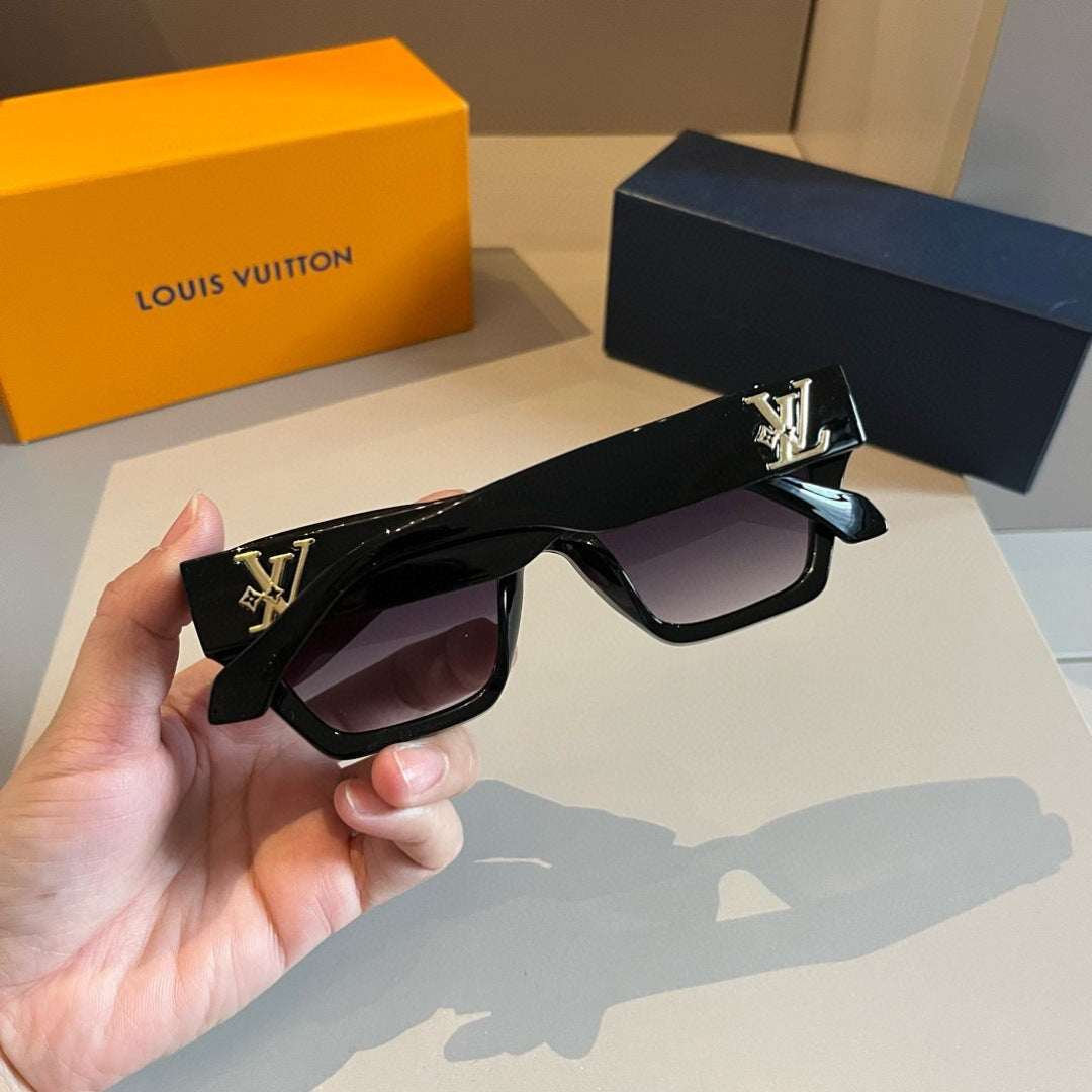 Louis Vuitton Metal Fashion Gold Lens Sunglasses for Men & Women - 398091 - detail image 6