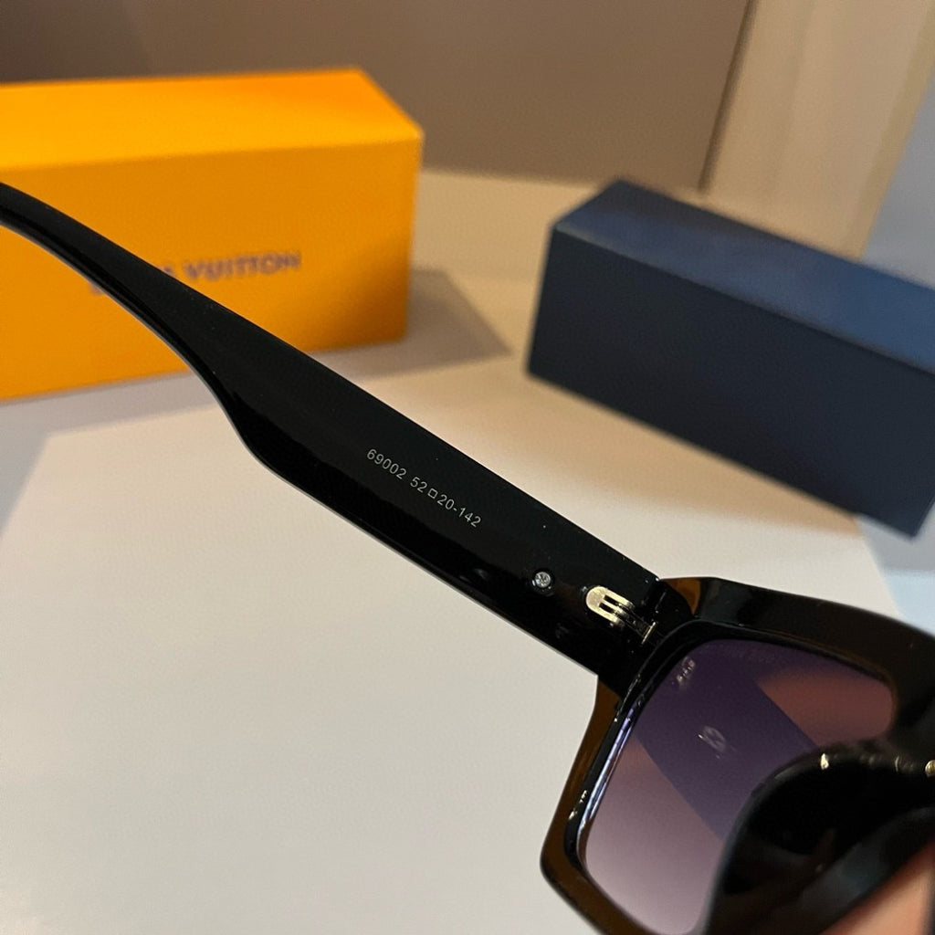Louis Vuitton Metal Fashion Gold Lens Sunglasses for Men & Women - 398091 - detail image 9