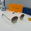 Louis Vuitton Fashion Silver Lens Sunglasses for Men & Women - 371275