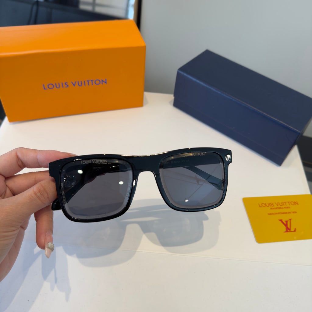 Louis Vuitton Fashion Black Lens Sunglasses for Men & Women - 371279 - detail image 6