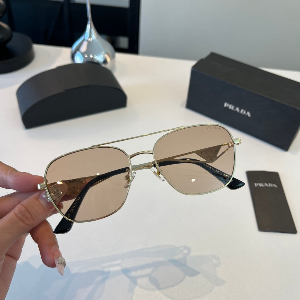 Prada Fashion Brown Lens Sunglasses for Men & Women - 372160 - detail image 4